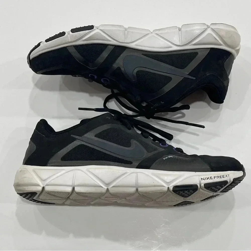 Nike Free XT FLYWIRE Training Athletic Shoes 415257-001 Black Womens Size 8